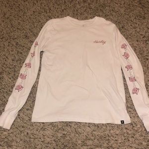 Hurley Long Sleeve with Rose arm